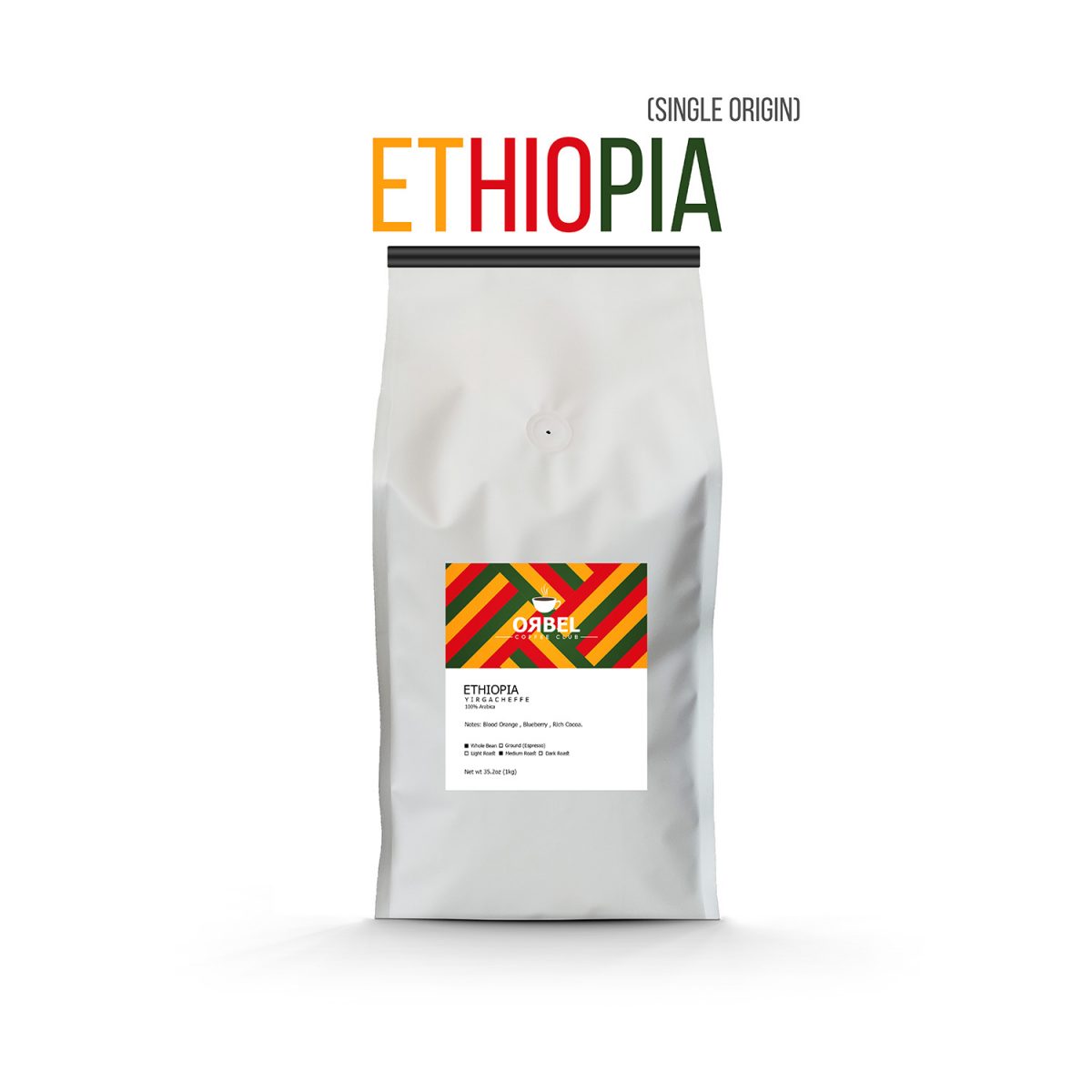 Ethiopia-Yirgacheffe دانه اتیوپی یرگاشف