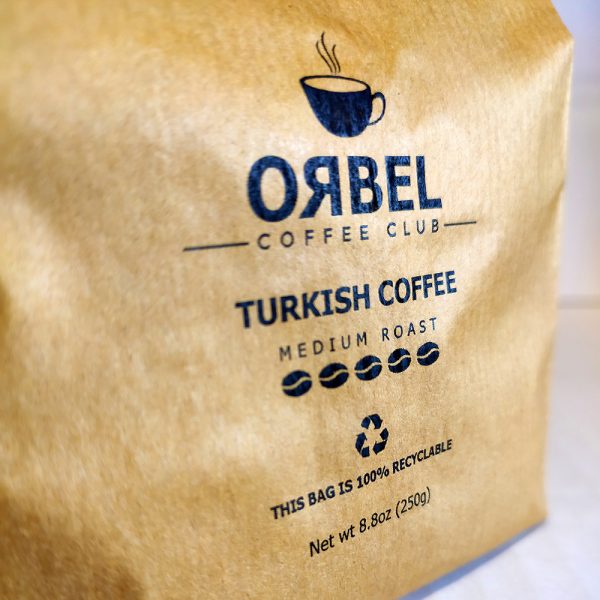 قهوه ترک مدیوم اربل با بسته بندی سنتی وزن 250 گرم