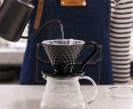 قهوه ساز v60 دریپر سرامیکی Mojae مشکی 1 تا 2 فنجان
