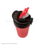تراول ماگ طرح Coffee مدل دو حالته قرمز 400 میلی لیتر