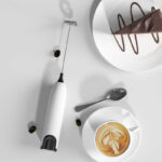 کف ساز شیر مدل Milk Frother Handheld رنگ سفید